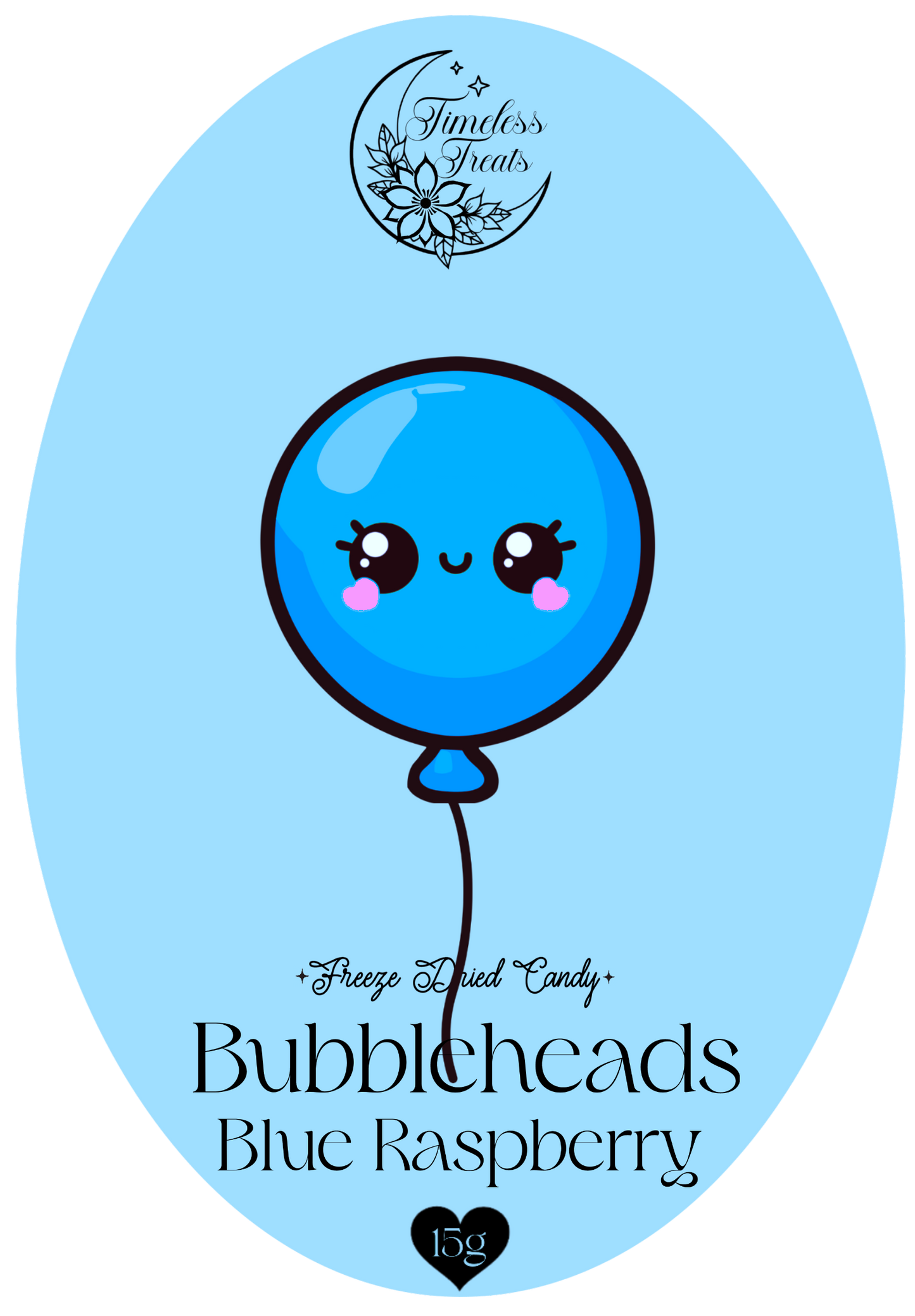 Bubbleheads ✦ Blue Raspberry